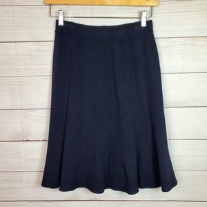 St John Knit Pencil Skirt Womens Size 2 Black Made In USA